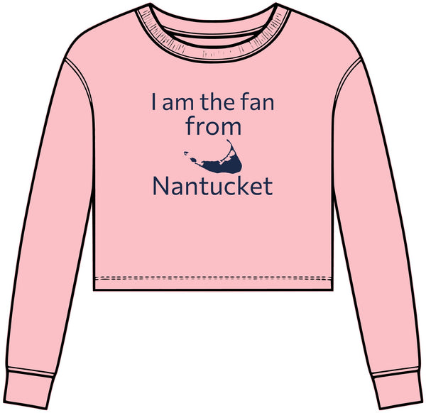nantucket Big Fan Women's Perfect Tri Midi Long Sleeve Tee