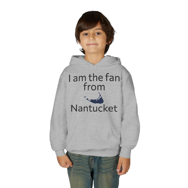 Nantucket Big Fan Youth Heavy Blend Hooded Sweatshirt