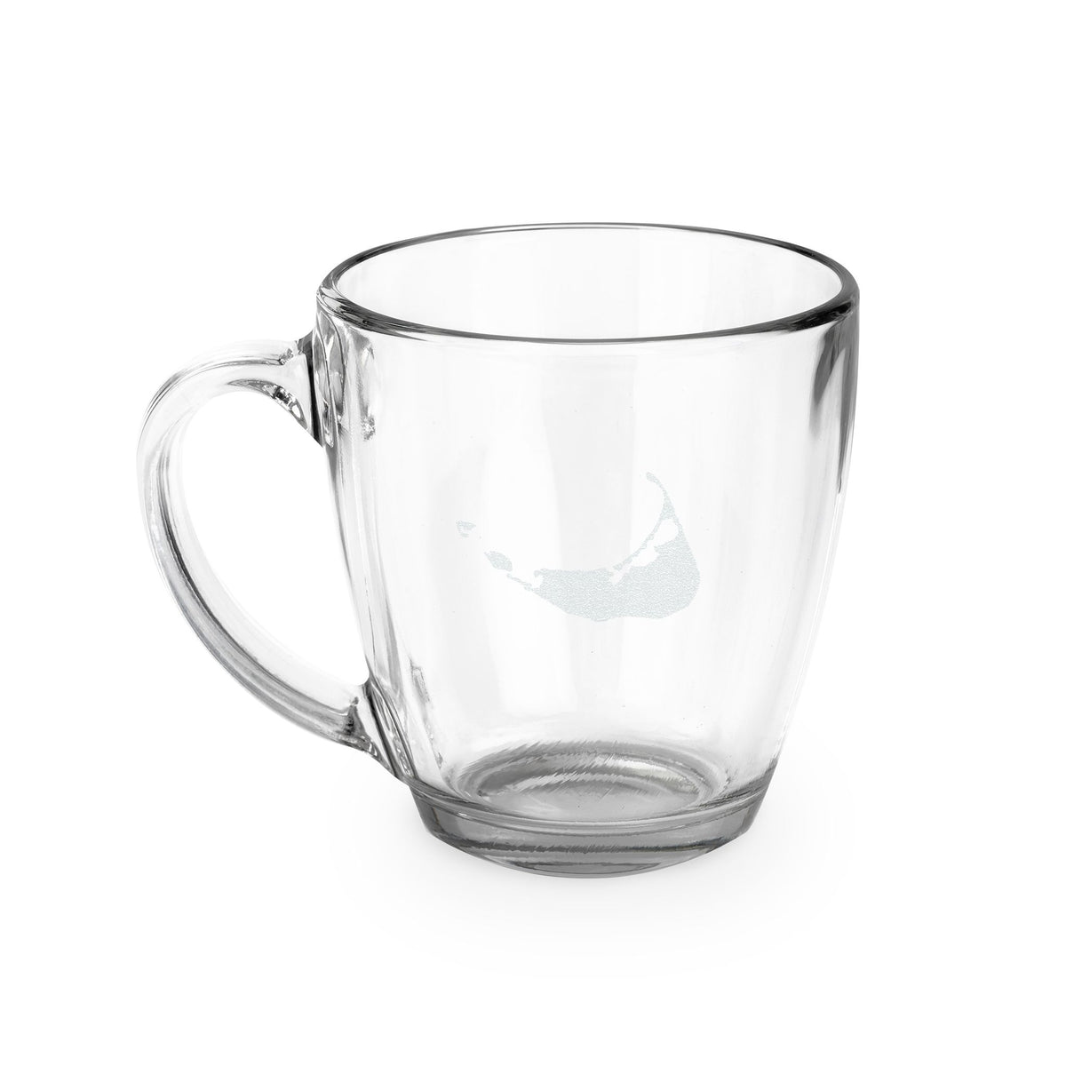 Nantucket Tapered Glass Mug, 15.5 oz (Engraving)