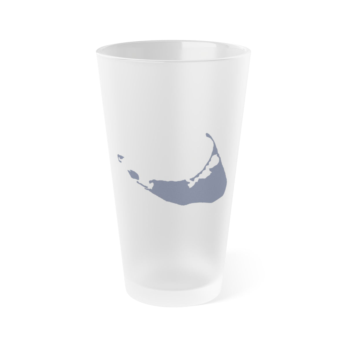 Nantucket Frosted Pint Glass, 16oz
