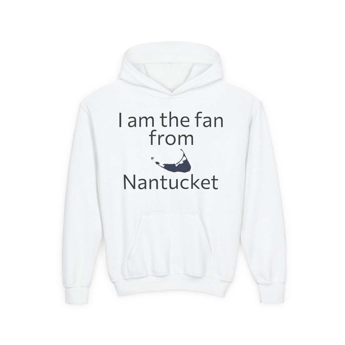 Nantucket Big Fan Youth Heavy Blend Hooded Sweatshirt