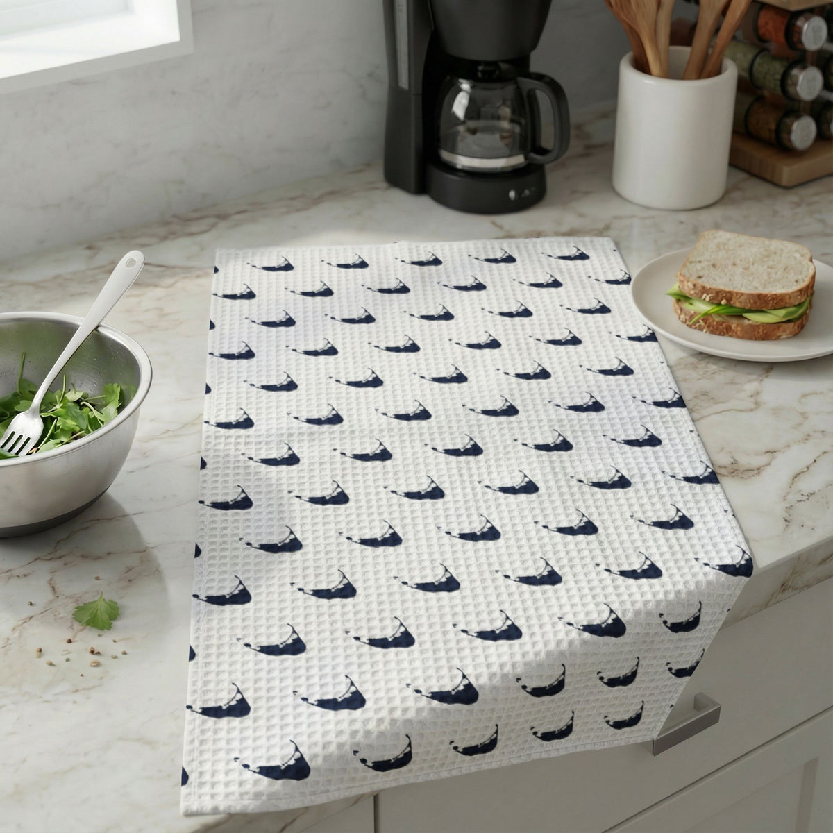 Waffle Weave Kitchen Hand Towel