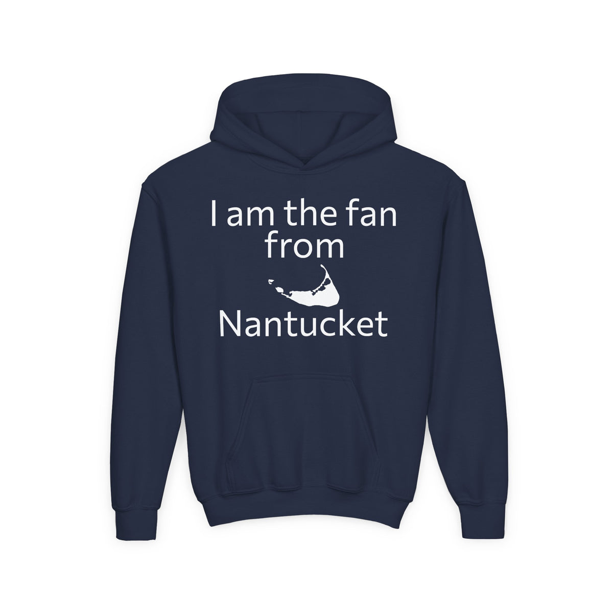 Nantucket Big Fan Youth Heavy Blend Hooded Sweatshirt