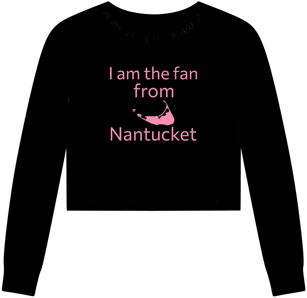 nantucket Big Fan Women's Perfect Tri Midi Long Sleeve Tee